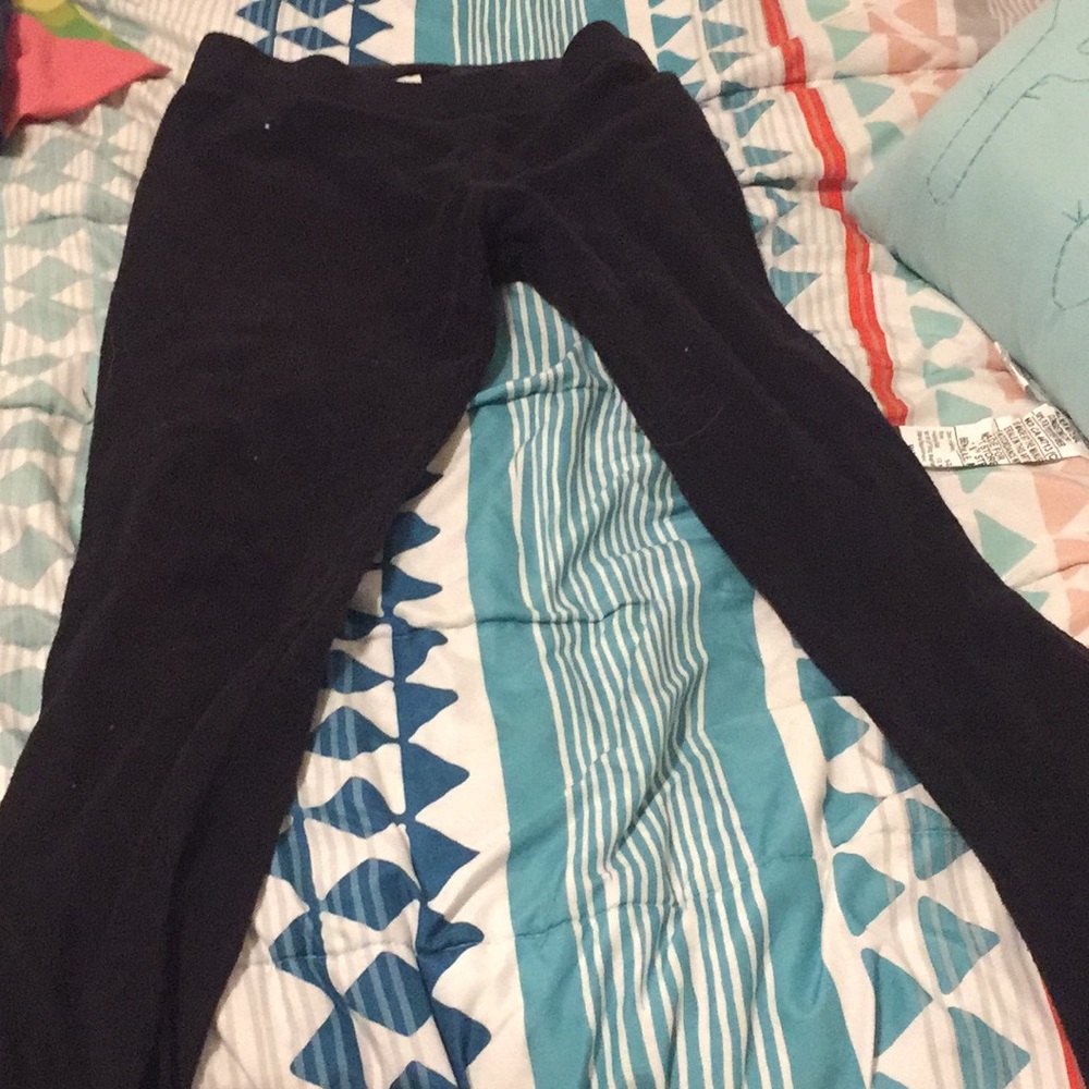 Fluffy leggings